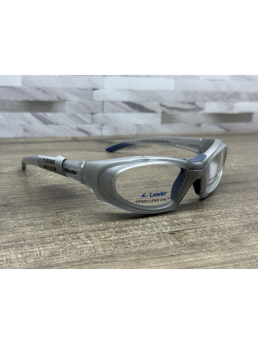 Hilco Leader T-Zone Matte Gray Medium 7930-1 Full Rim Safety Eyeglasses Frames